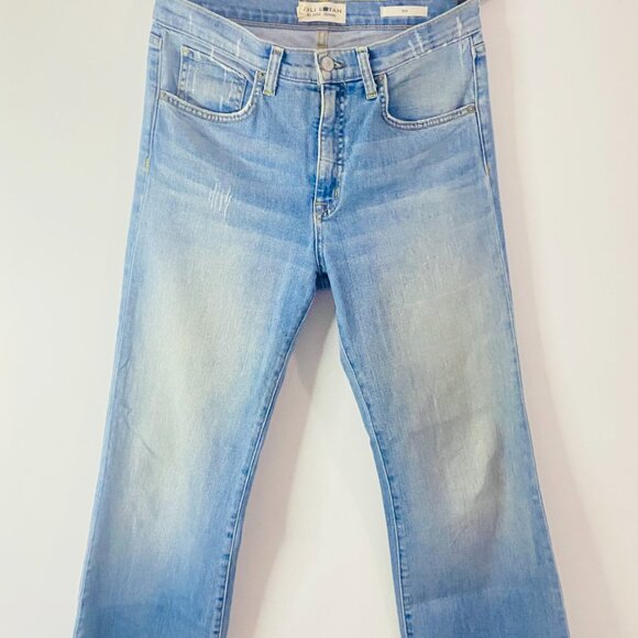 Nili Lotan Celia Design Distressed Denim — NYC Minimalism Meets Edge (Size 27) - Picture 12 of 17